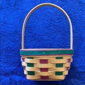 Longaberger 1999 edition small Easter basket